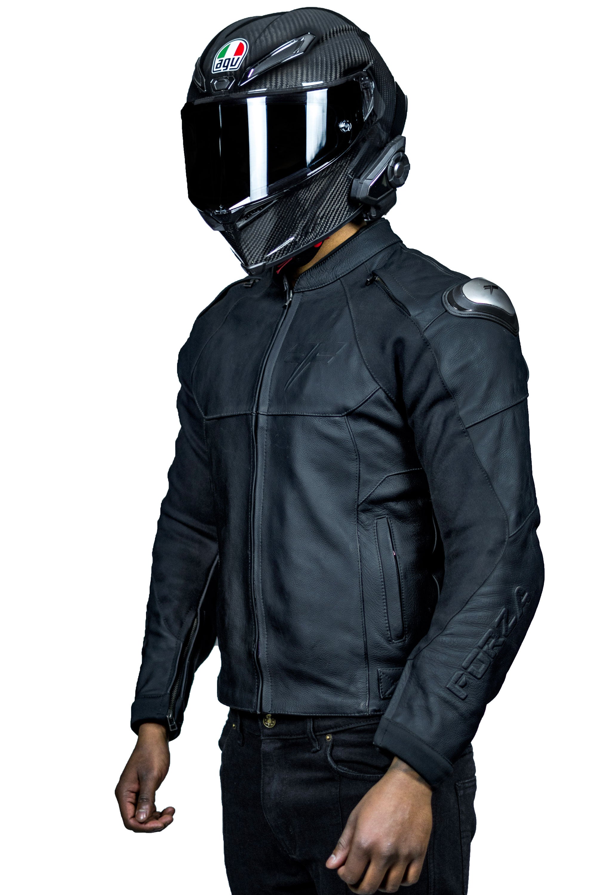Dainese fighter discount leather jacket
