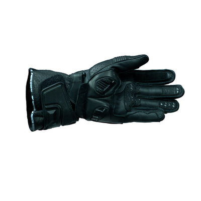 FORZA SR1 CARBON BLACK LEATHER GLOVES